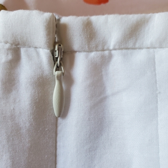 Andre Oliver Cottagecore Floral Lined Knee Length Skirt Sz 14 - Picture 7 of 9